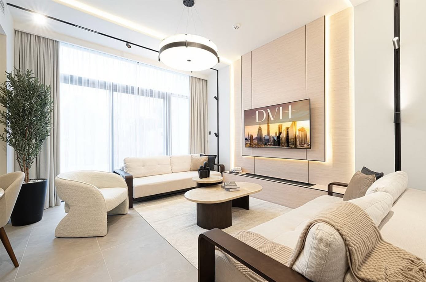 Decorative Lighting Projects in Dubai Holiday Homes