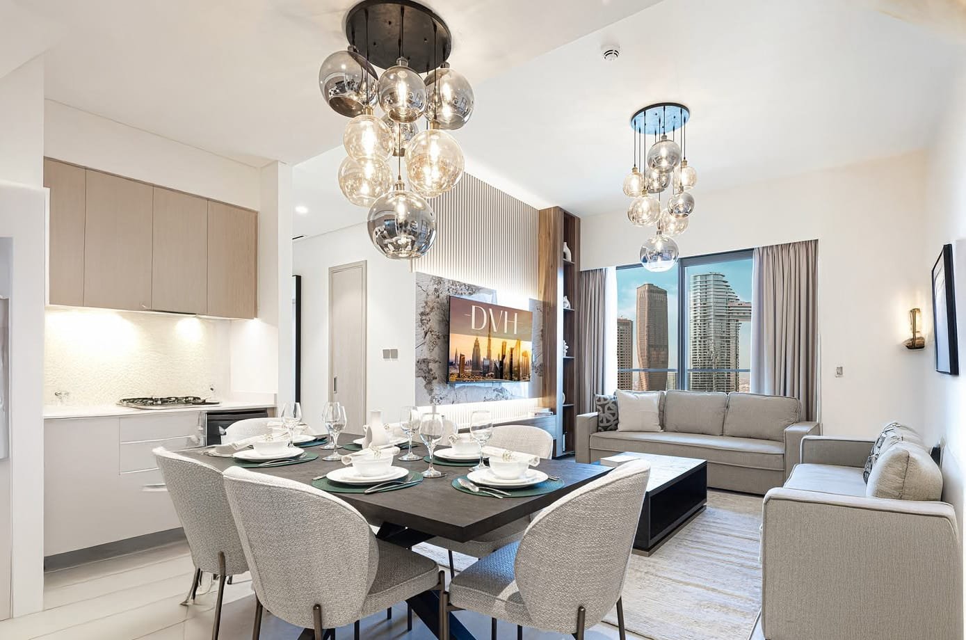 Decorative Lighting Projects in Dubai Holiday Homes