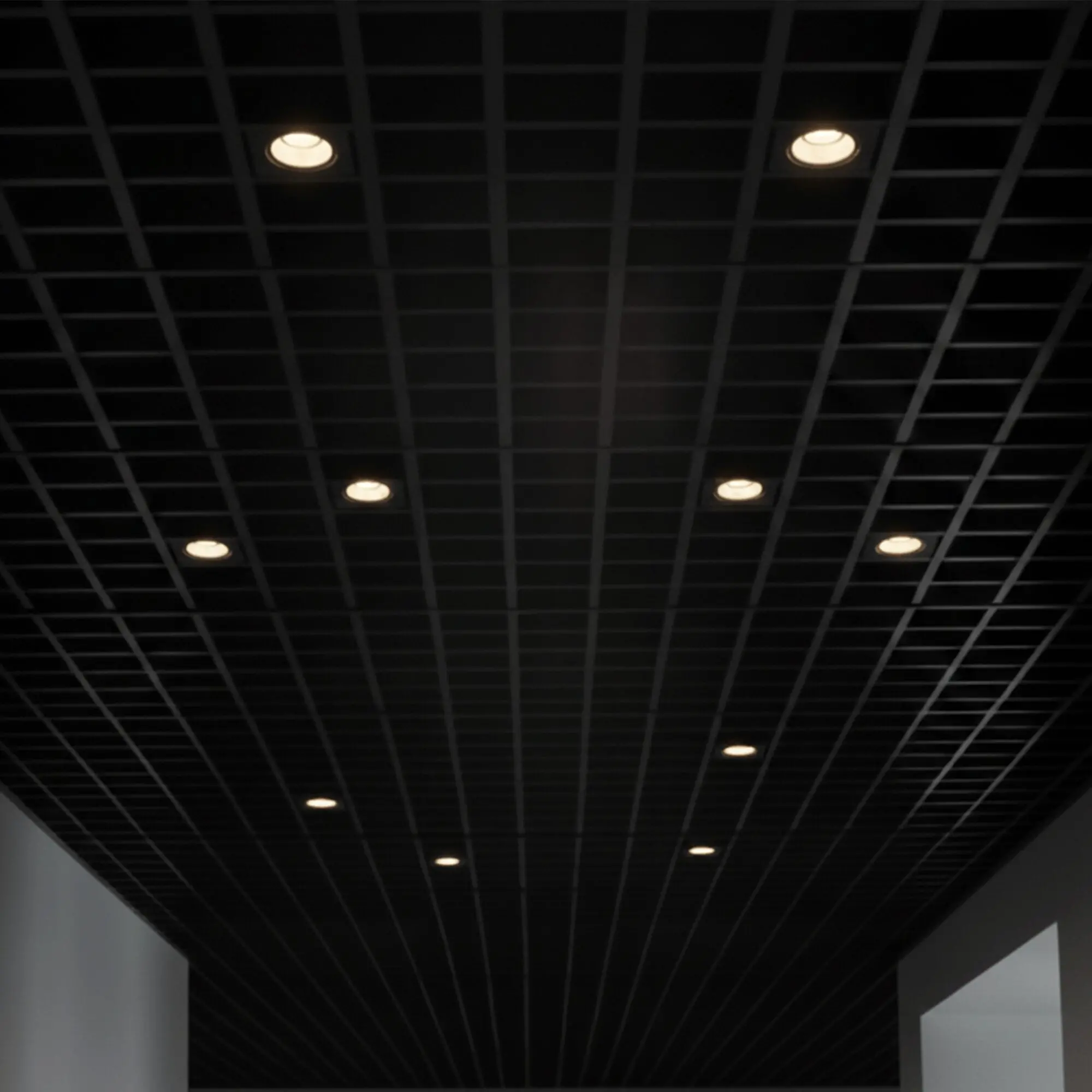 VR228 Led 8w Baffle Ceiling Fixture