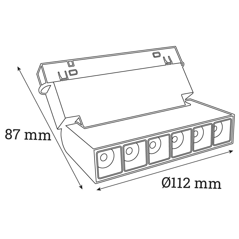 VR131-1 – Magnetic Foldable Diffused | 6W | 24° | CRI90 | IP20 - Image 3